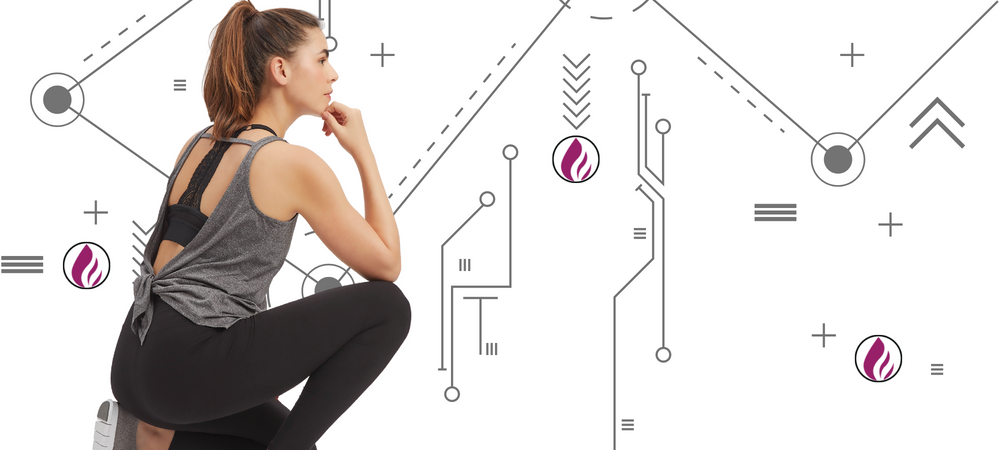 Woman in the thinking position.  Text about the company's mission to demand better data for nursing moms.  Every purchase helps fund new research on Mother's Milk and breastfeeding.  A button to Find Out More.