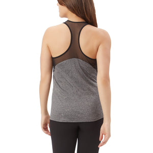Milk & Fire Hidden Pocket Nursing Athletic Tank Top - Steel Gray