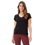 Milk & Fire Pull-Down Nursing Athletic Tech Top - Black