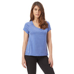 Milk & Fire Pull-Down Nursing Athletic Tech Top - Royal Blue