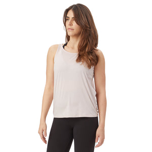 Nursing cover, nursing tank and sports bralette set front view.  In blush rose by Milk & Fire.