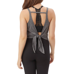 Milk & Fire 3in1 Nursing Sports-Bralette, Athletic Tech Tank & Nursing Cover - Steel Gray